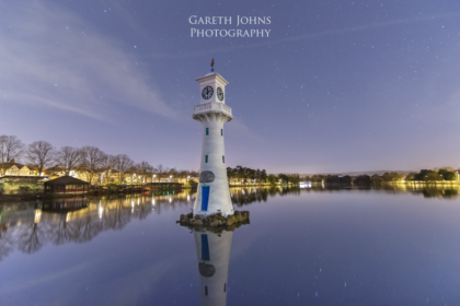The Captain Scott memorial at the grade one listed Roath Park