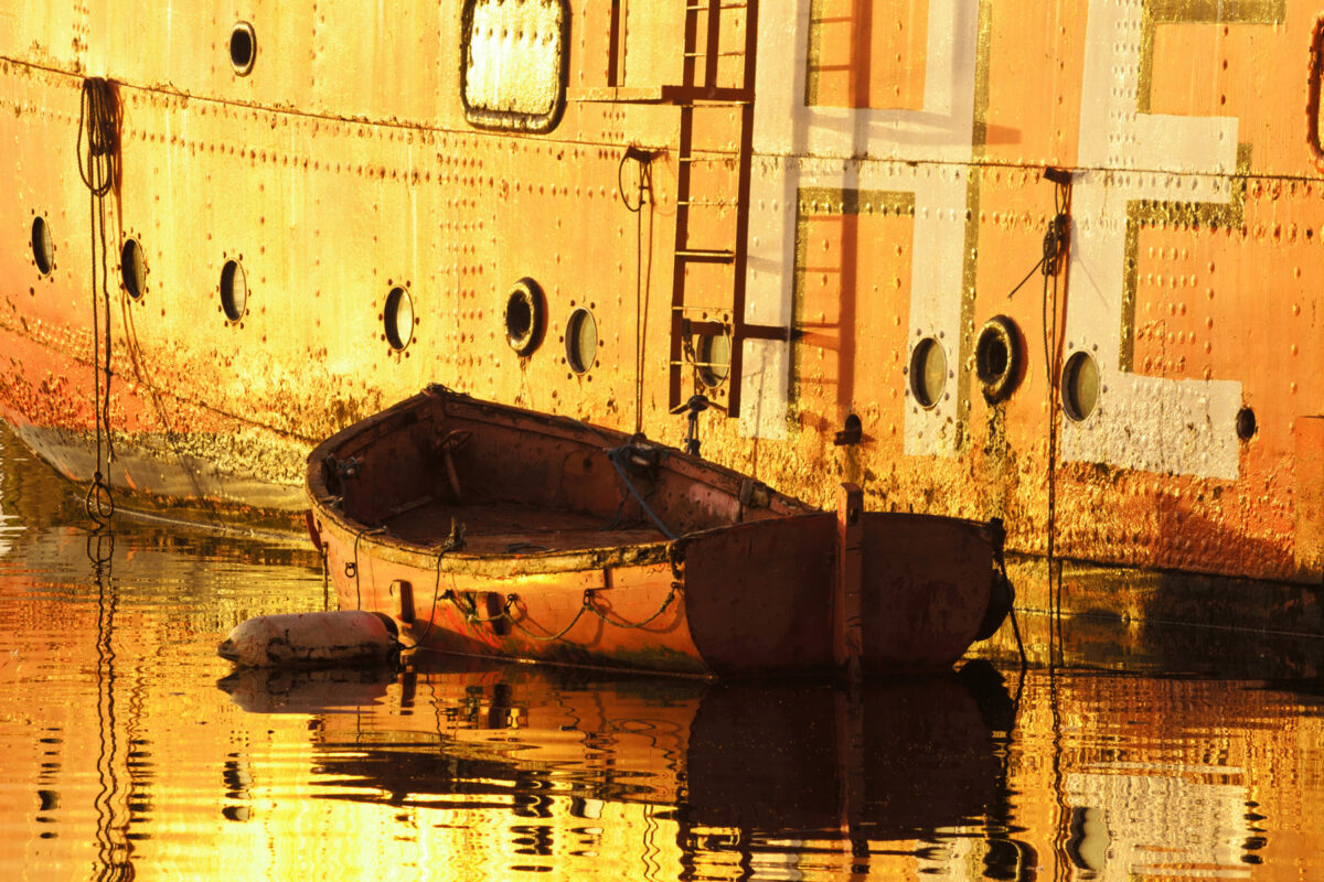Cardiff Bay lightship boat