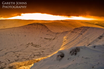 Fan y Big at sunrise