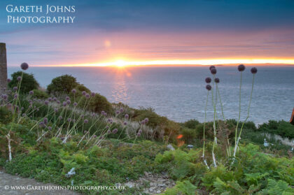 Sunrise from Flatholm Island